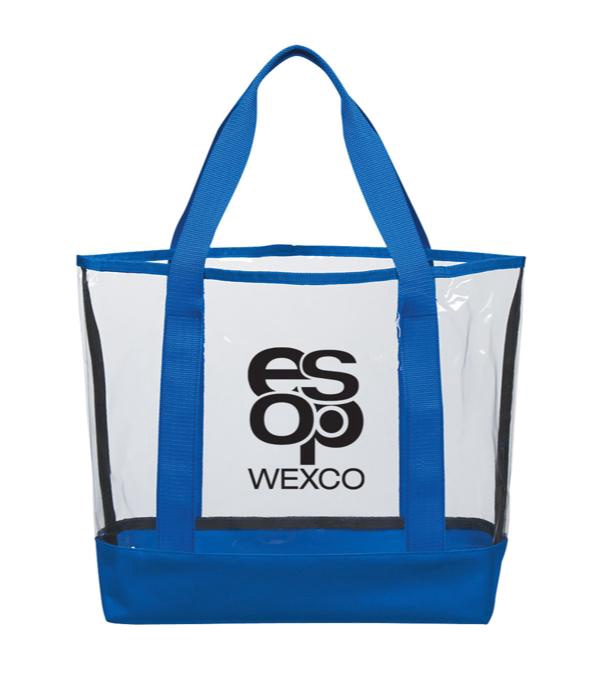 Clear Casual Tote Bag