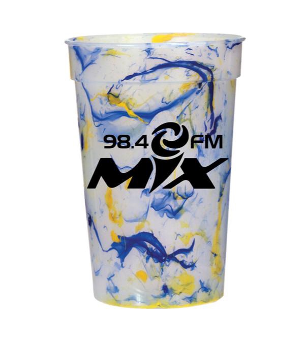 17 oz. Confetti Stadium Cup