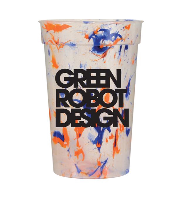 17 oz. Confetti Stadium Cup