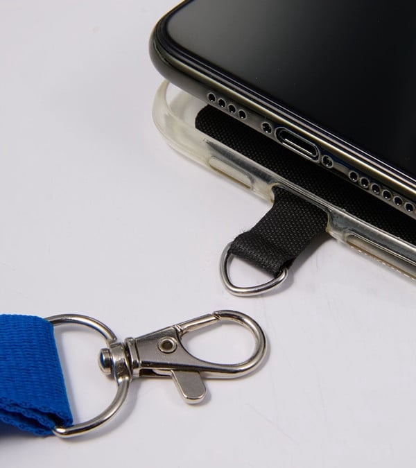 Adjustable Recycled Phone Lanyard