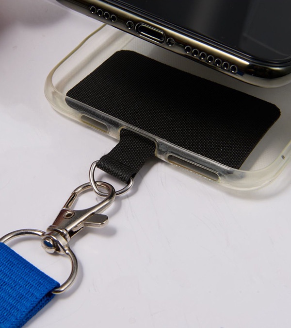 Adjustable Recycled Phone Lanyard
