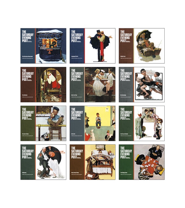 The Saturday Evening Post by Norman Rockwell Wall Calendar