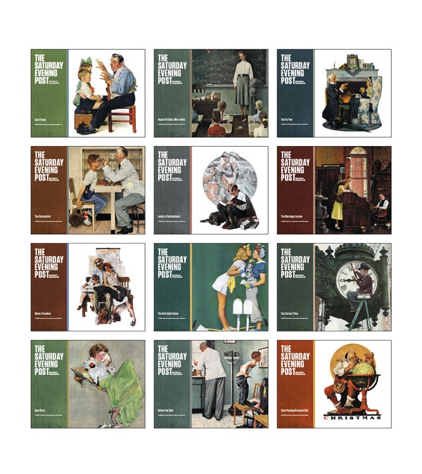 The Saturday Evening Post by Norman Rockwell Wall Calendar 2026