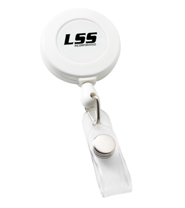 Perfect Value Round Retractable Badge Holder