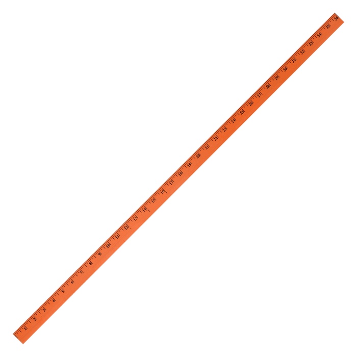 Fluorescent Colorful Enameled Yardstick
