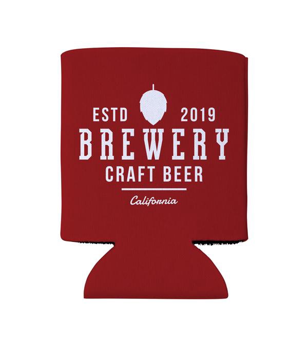 Folding Can Cooler Sleeve