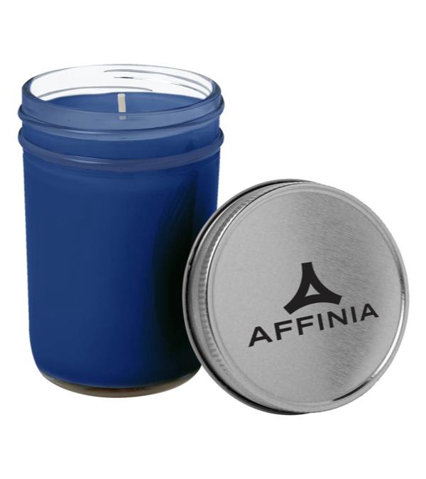 Jelly Jar Candle with Silver Lid