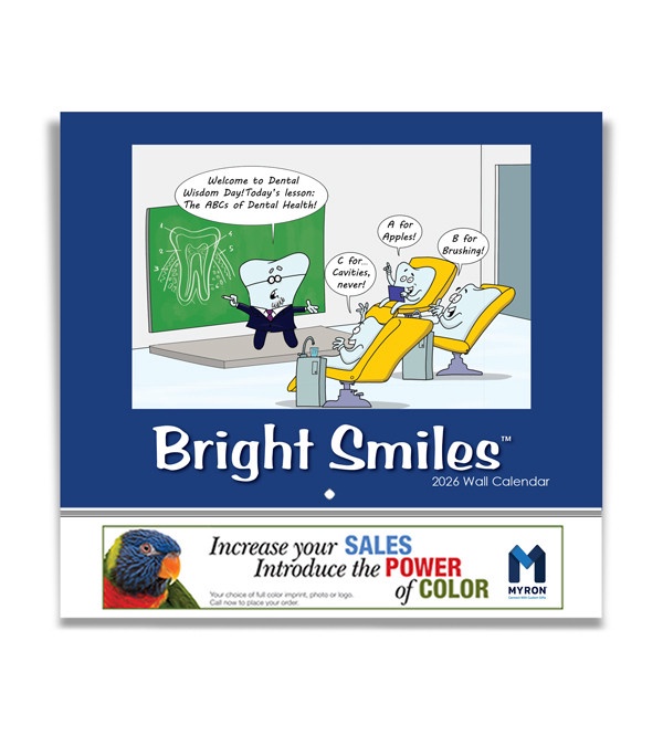 Bright Smiles Wall Calendar 2026