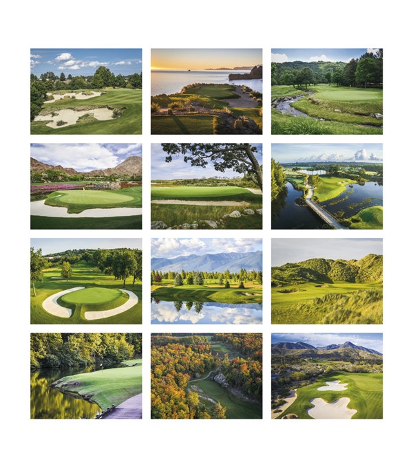 Fairways & Greens Wall Calendar 2026