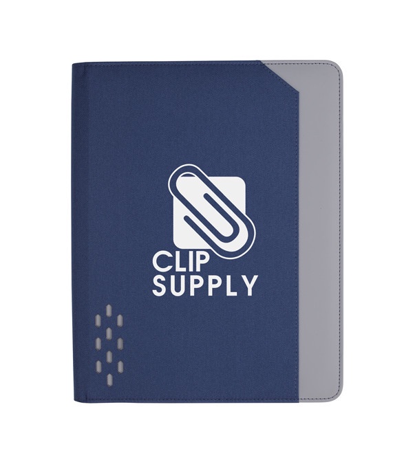Souvenir Armor Zippered Padfolio with Armor Pen