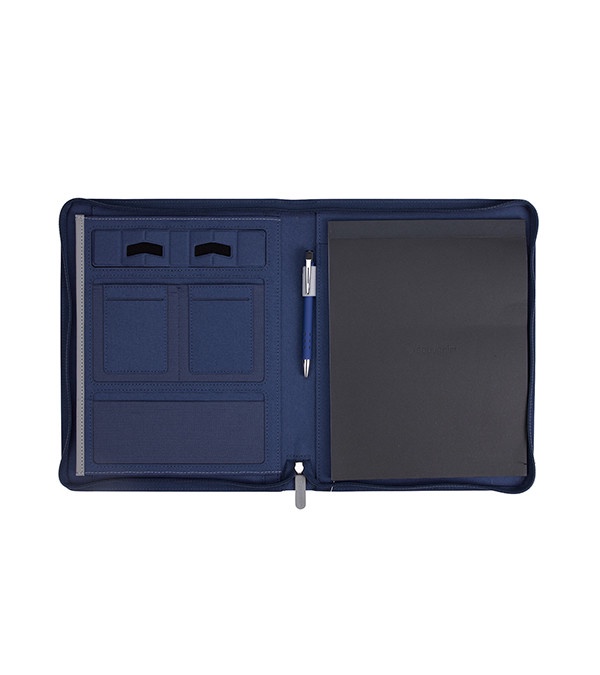 Souvenir Armor Zippered Padfolio with Armor Pen