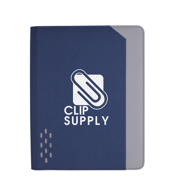 Souvenir Armor Zippered Padfolio with Armor Pen