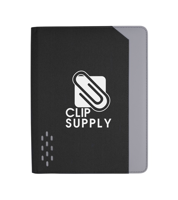 Souvenir Armor Zippered Padfolio with Armor Pen