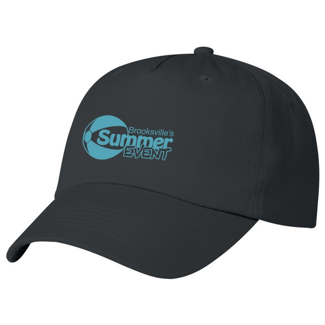 5 Panel Polyester Promotional Caps