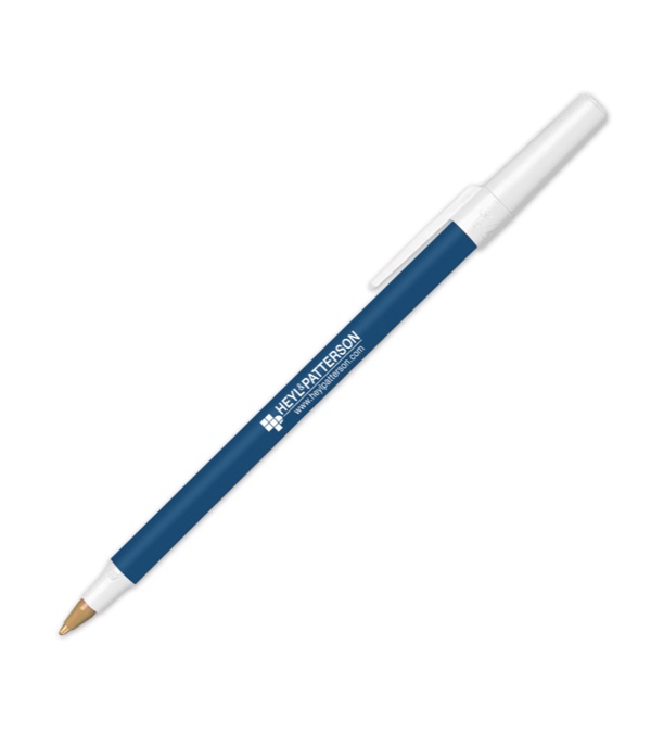 BIC Round Stic Promotional Pen - Color Barrel
