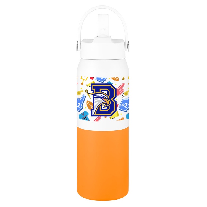 26 Oz. Halftime Two-Tone Recycled Stainless Steel Bottle