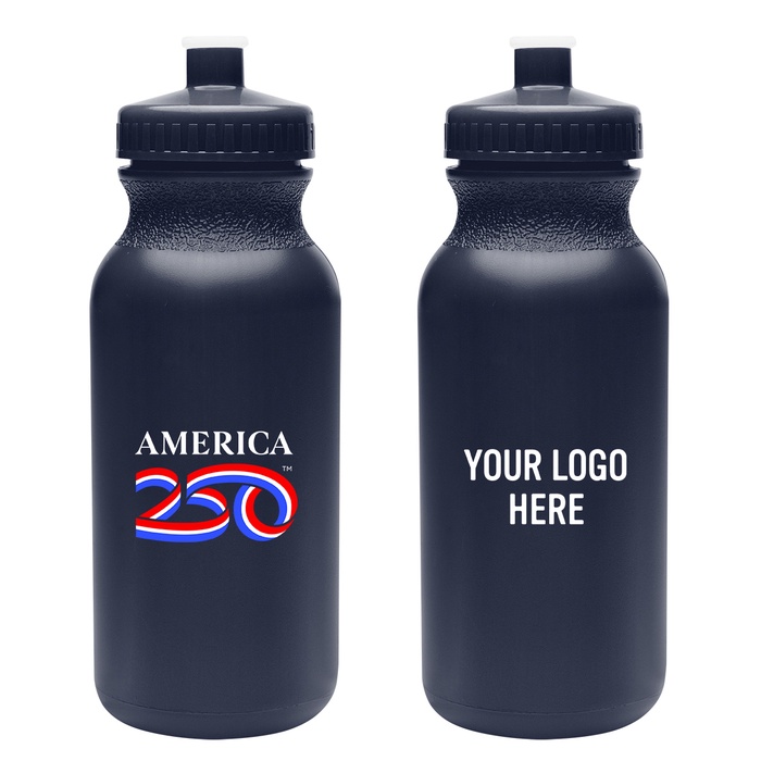 America250™ 20 Oz. Full Color Thrive Bike Bottle Colors