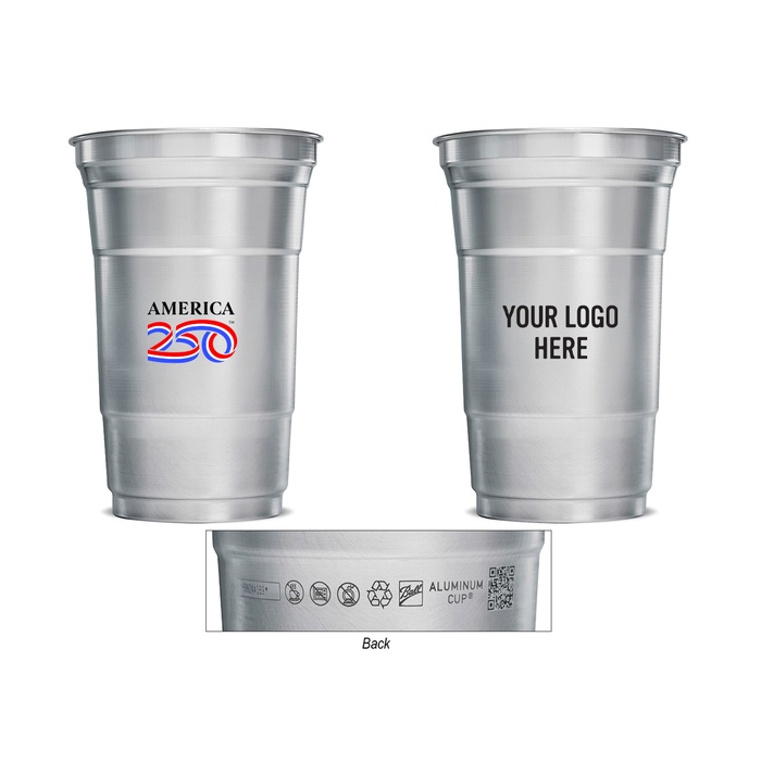 America250™ Top Cup By Ball™ 20 Oz. Aluminum Cup