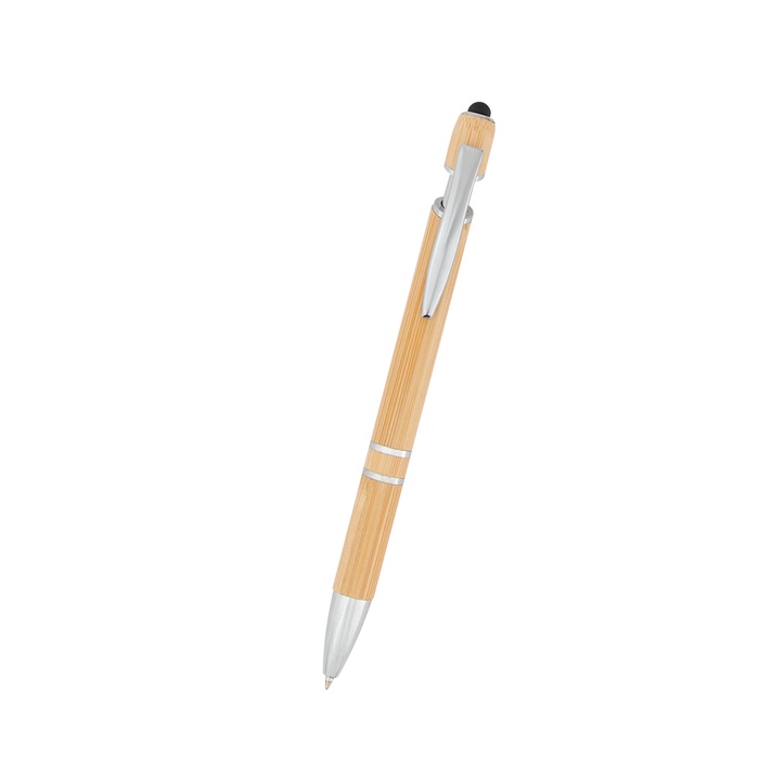 Tropical Bamboo Incline Pen With Stylus