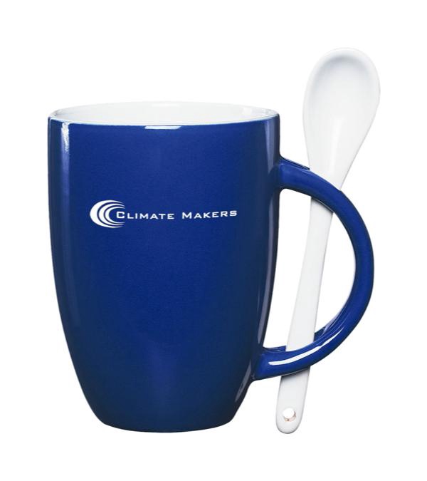 12 oz. The Spooner Custom Oval Mug