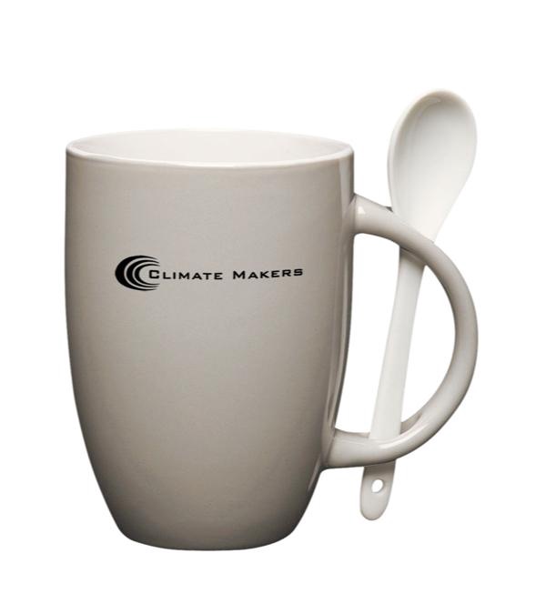 12 oz. The Spooner Custom Oval Mug