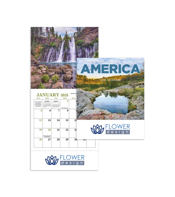 Landscapes of America - Mini Wall Calendar
