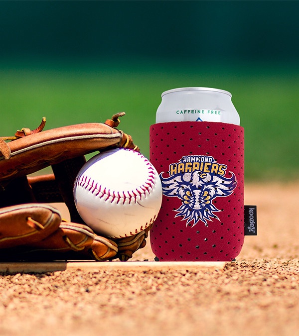 Recycled Perforated Can Cooler