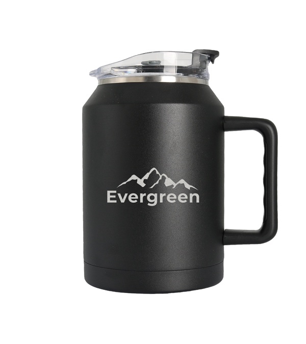 50 oz. Colossus of Rhodes Vacuum Mug - Laser Engraved