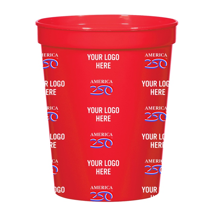 America250™ 16 Oz. Full Color Big Game Stadium Cup