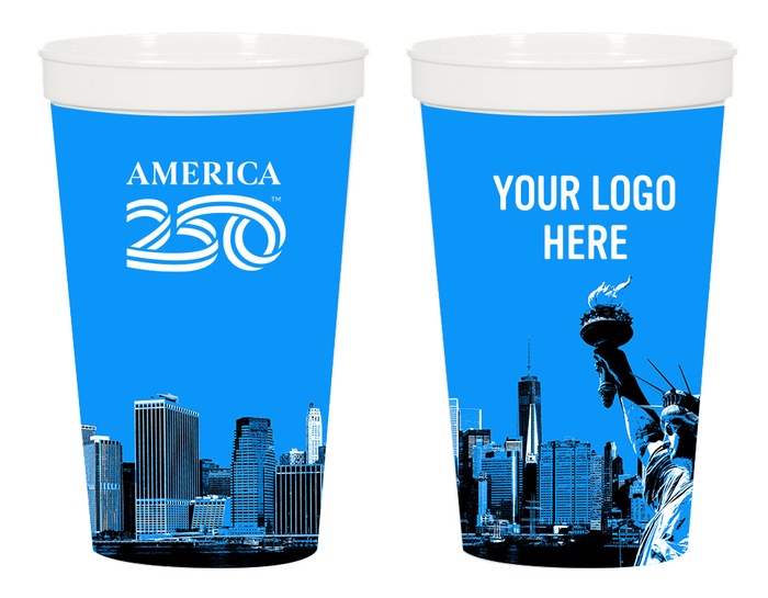 America250™ 22 Oz. Full Color Big Game Stadium Cup