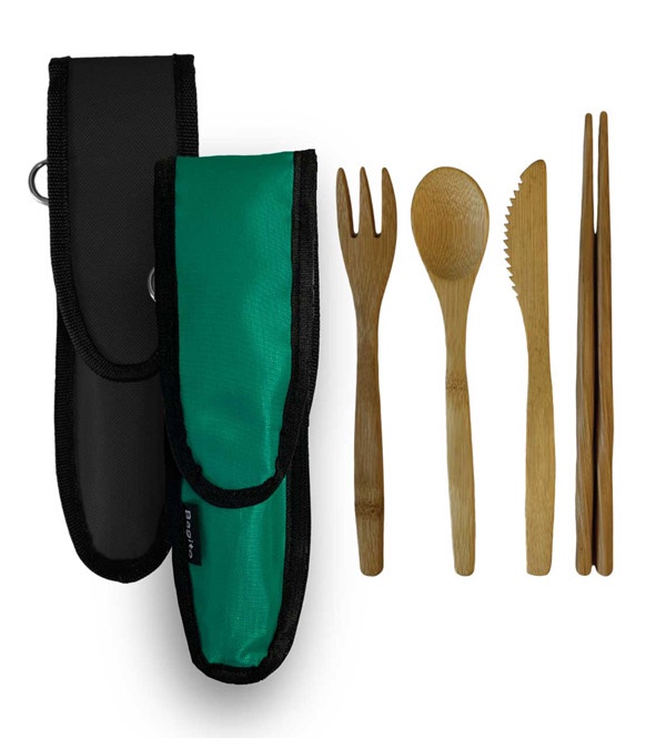 BagitoWare Bamboo Cutlery Set