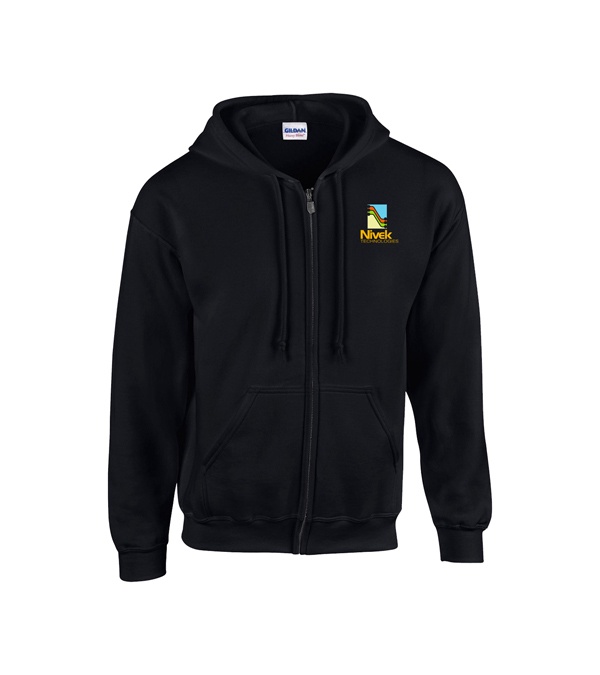 Gildan® Heavy Blend Classic Fit Adult Full-Zip Hooded Sweatshirt - 8 oz.