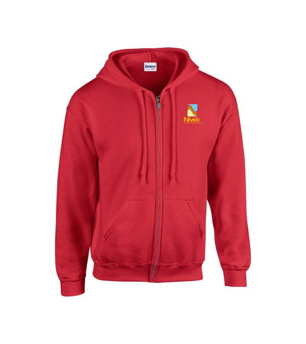 Gildan® Heavy Blend Classic Fit Adult Full-Zip Hooded Sweatshirt - 8 oz.