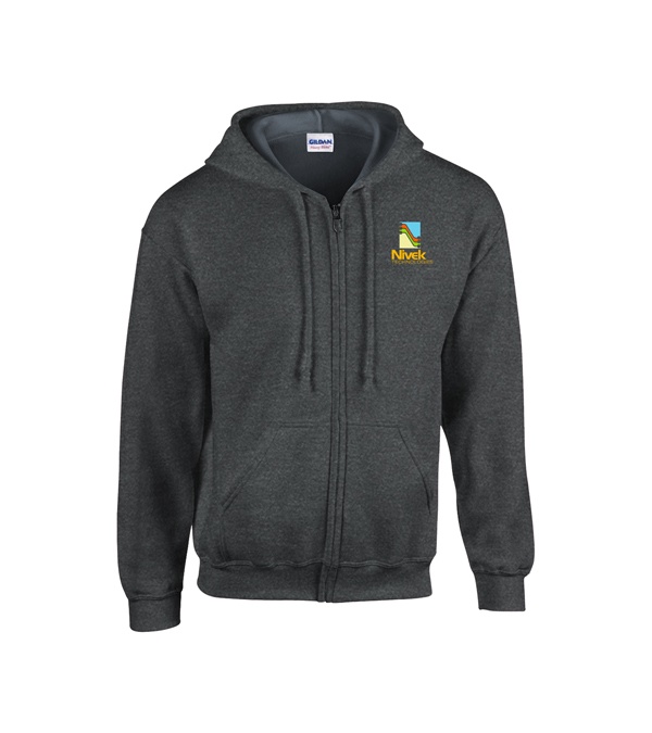 Gildan® Heavy Blend Classic Fit Adult Full-Zip Hooded Sweatshirt - 8 oz.