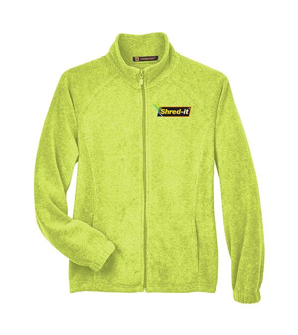 Harriton® Ladies 8 oz. Full-Zip Fleece - Embroidered
