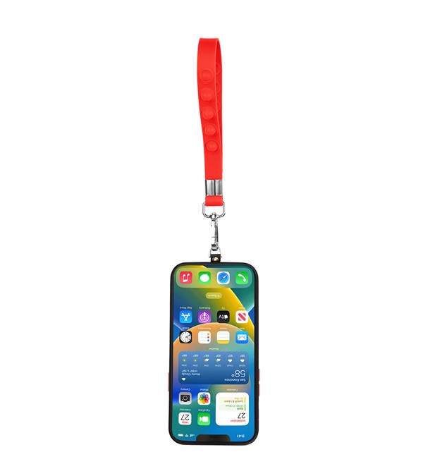 Push Pop Phone Tether Wristlet