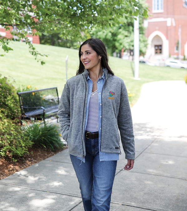 Boundary Women's Fleece Jacket - Embroidered