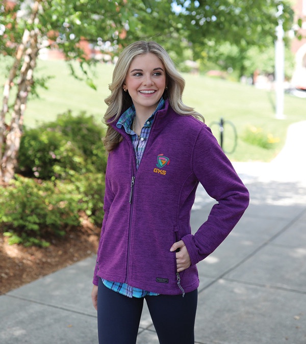 Boundary Women's Fleece Jacket - Embroidered