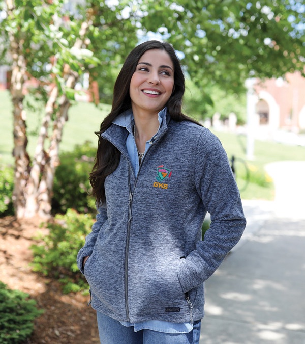 Boundary Women's Fleece Jacket - Embroidered