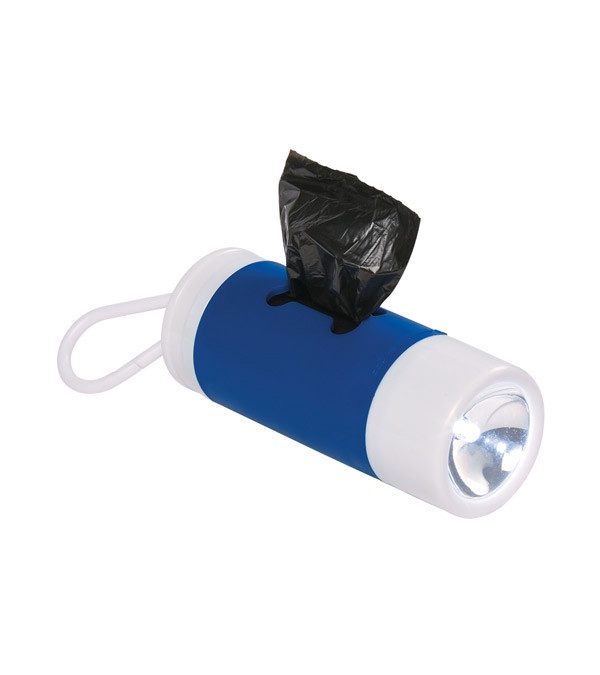 Dog Bag Dispenser with Flashlight