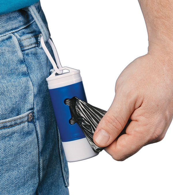Dog Bag Dispenser with Flashlight