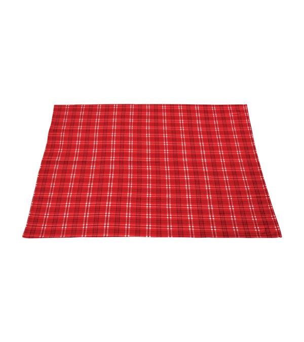 Plaid Fleece Blanket