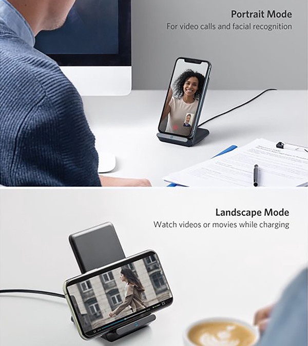Anker® PowerWave 10W Stand with Charger