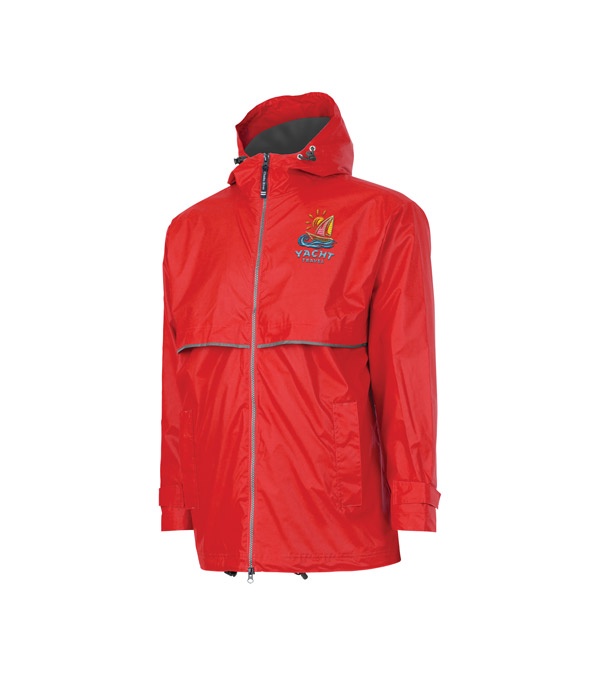 New Englander Men's Rain Jacket - Embroidered