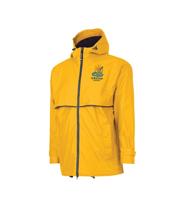 New Englander Men's Rain Jacket - Embroidered