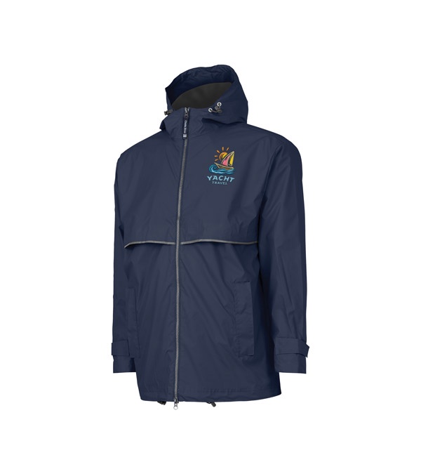 New Englander Men's Rain Jacket - Embroidered