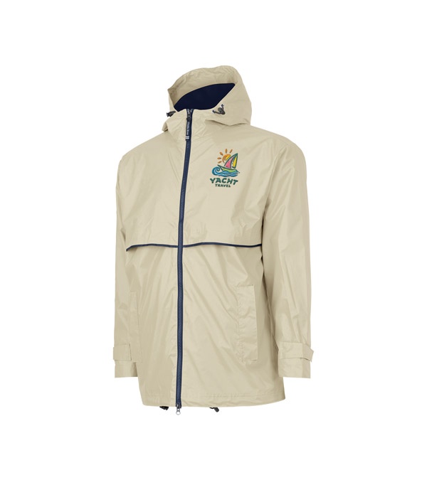 New Englander Men's Rain Jacket - Embroidered