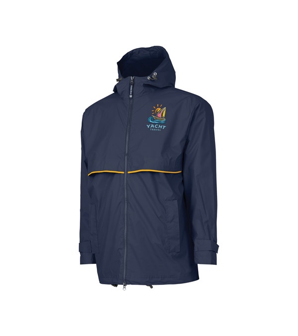 New Englander Men's Rain Jacket - Embroidered