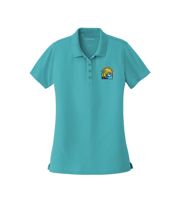 Port Authority® Women's Dry Zone® UV Micro-Mesh Polo - Embroidered