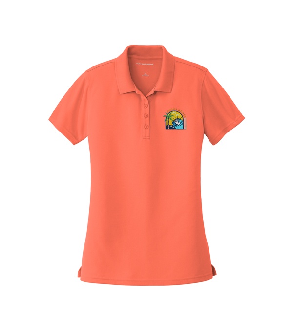 Port Authority® Women's Dry Zone® UV Micro-Mesh Polo - Embroidered